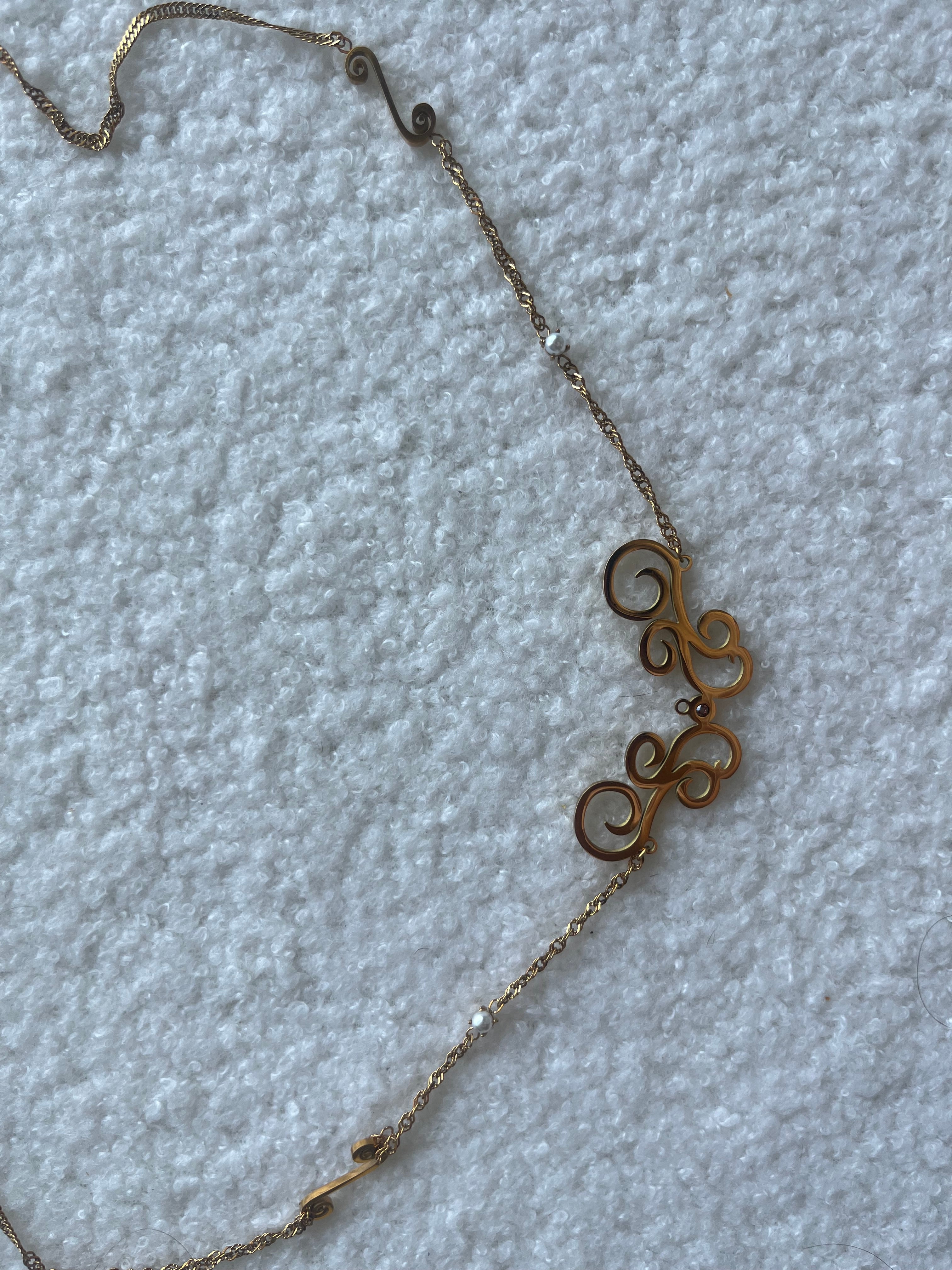 Vanilla Swirl Body Chain