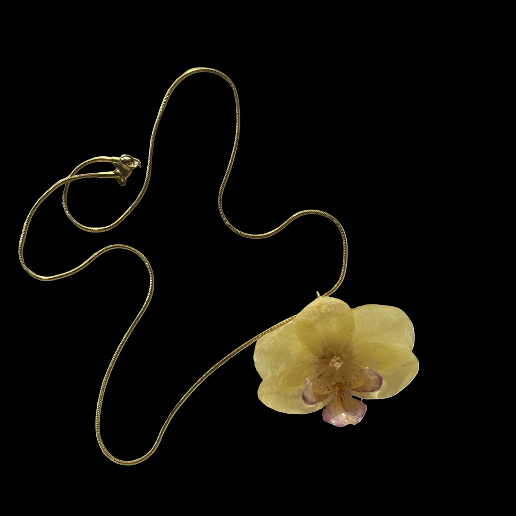Imari Garden Necklace - Orchids