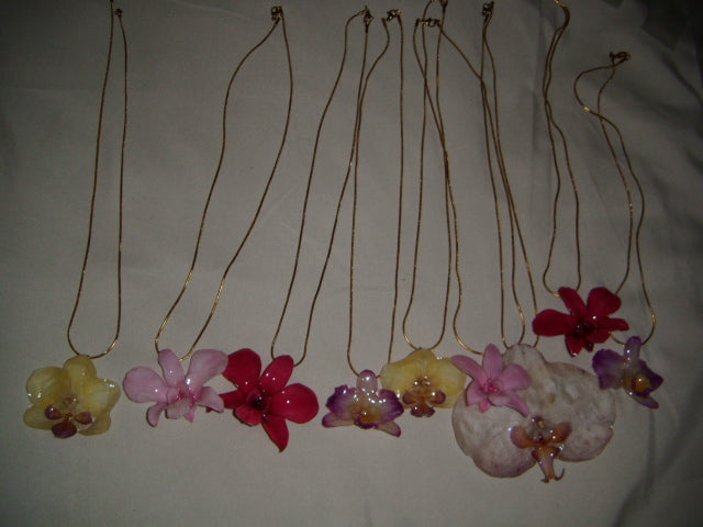 Imari Garden Necklace - Lilies